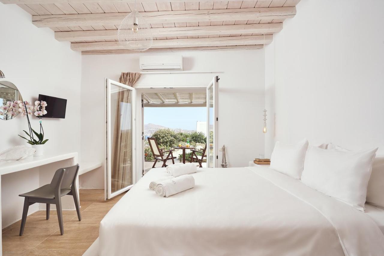 Villa Petrolefko By Ethos Hospitality Ornos  Buitenkant foto