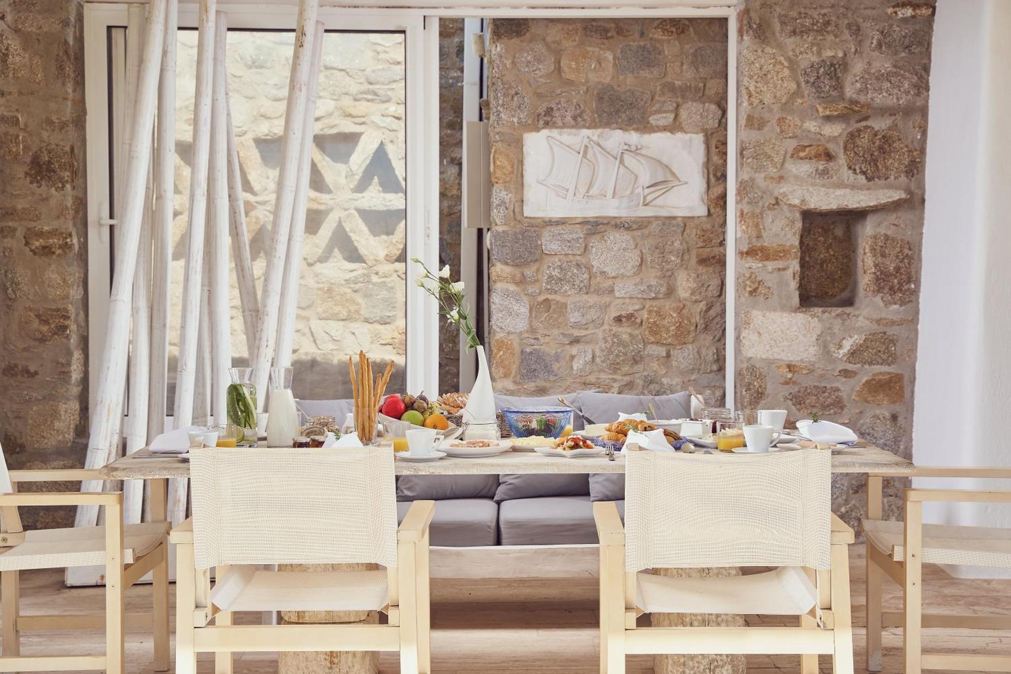 Villa Petrolefko By Ethos Hospitality Ornos  Buitenkant foto