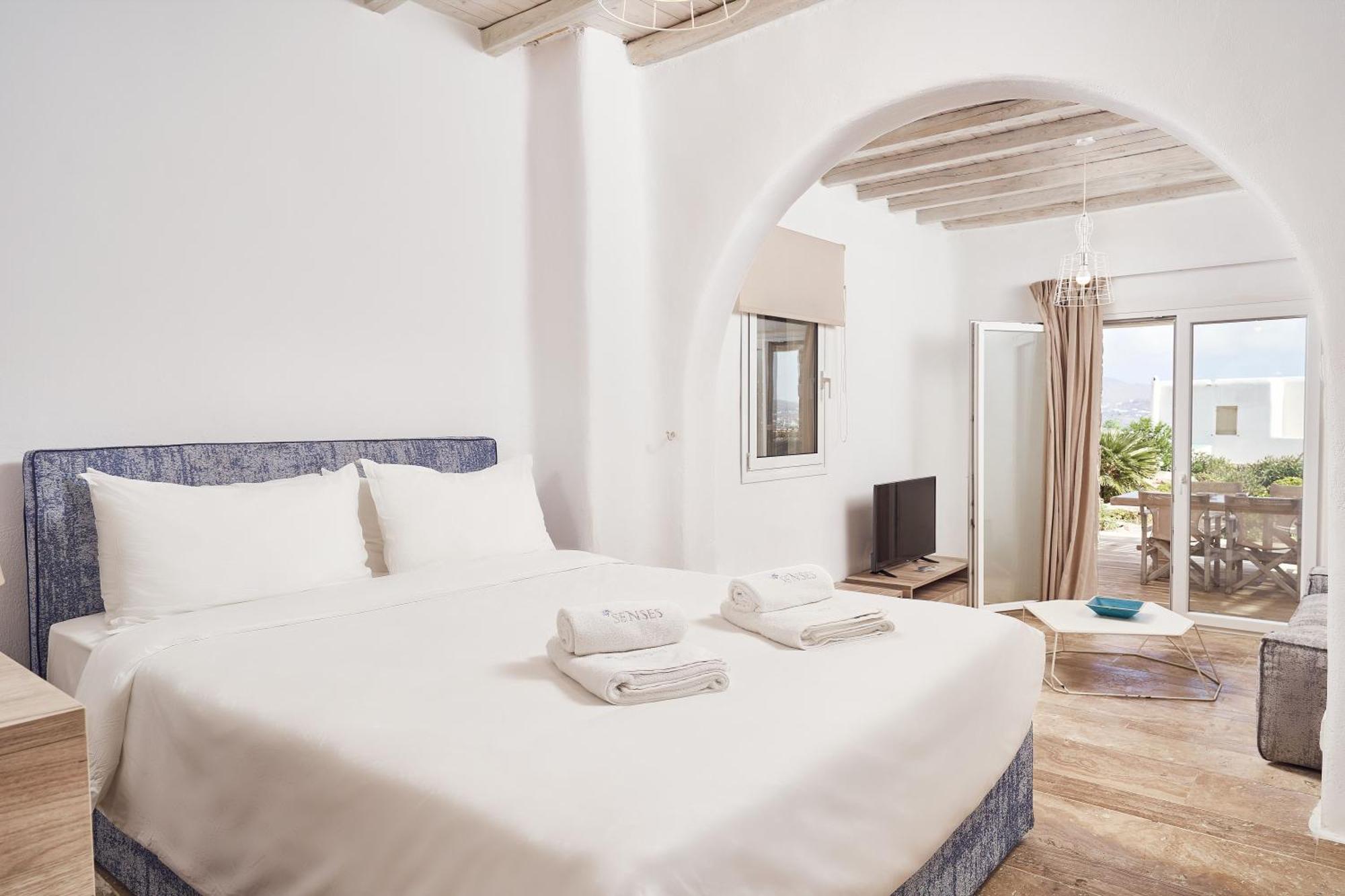 Villa Petrolefko By Ethos Hospitality Ornos  Buitenkant foto